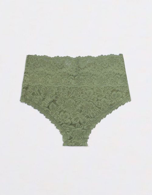 Panty Cheeky Show Off Rosey de Encaje Aerie