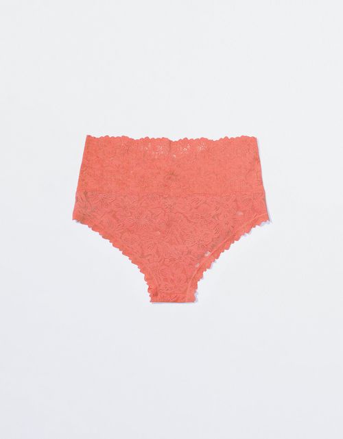 Panty Cheeky Show Off Rosey de Encaje Aerie