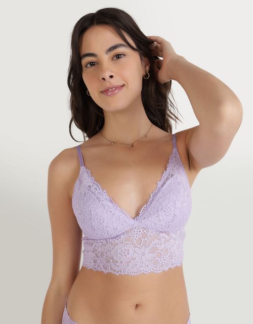 Bralette Aerie de encaje con relleno
