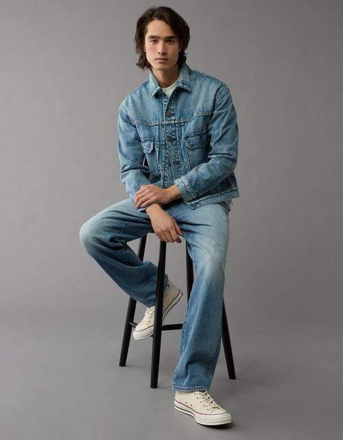 Chaqueta Trucker Slim fit en denim de Hombre