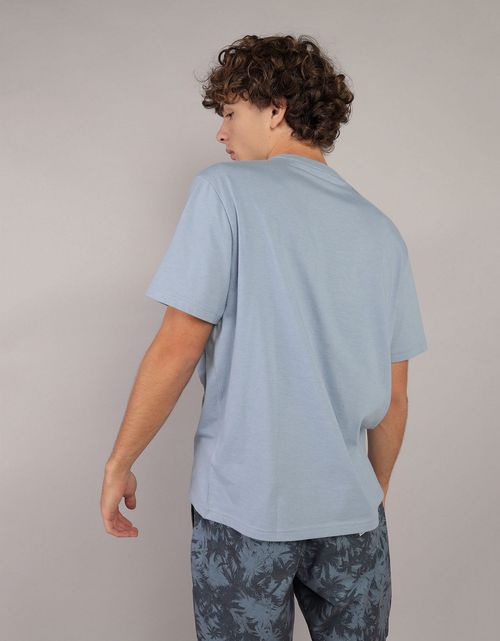 Camiseta manga corta con gráfico de hombre AE