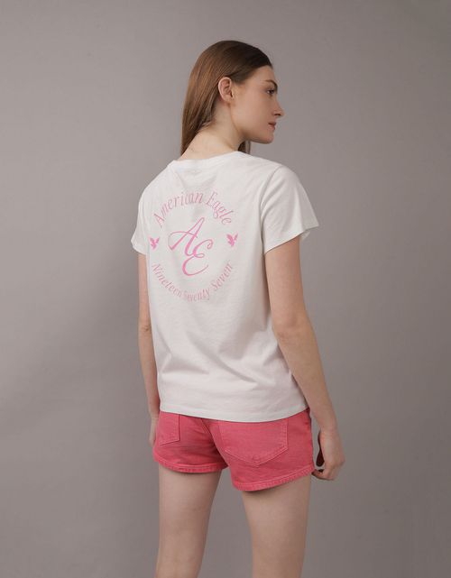 Camiseta AE gráfica con corte ajustado