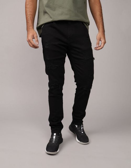 Jean Skinny Athletic con Parches Ae