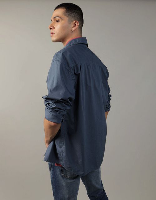 Camisa Ae Oxford con botones