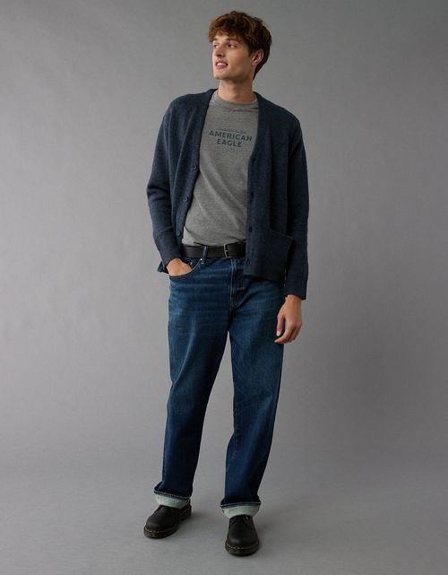 Camiseta con Gráfico Manga Corta Hombre Ae