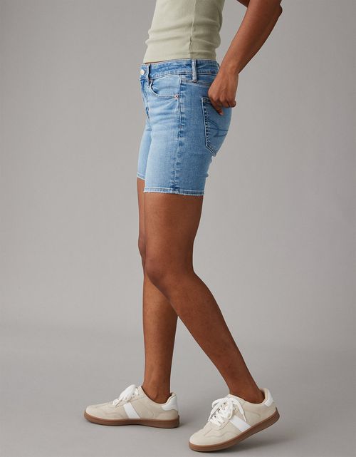 Short Skinny de Tiro Bajo Mujer AE