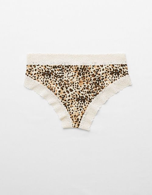 Tanga con encaje de mujer Aerie