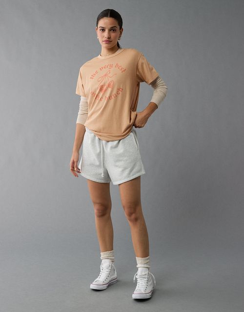 Camiseta con gráfico de mujer AE