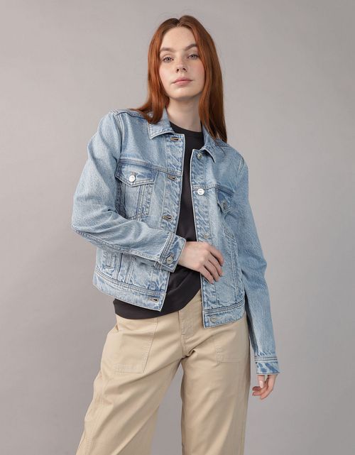 Chaqueta Clásica en Denim para Mujer
