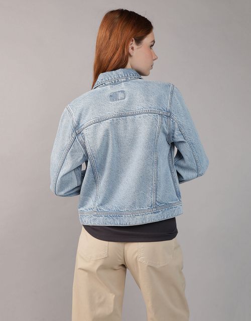 Chaqueta Clásica en Denim para Mujer
