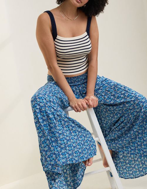 Top de Tanque de Suéter de Crochet Aerie