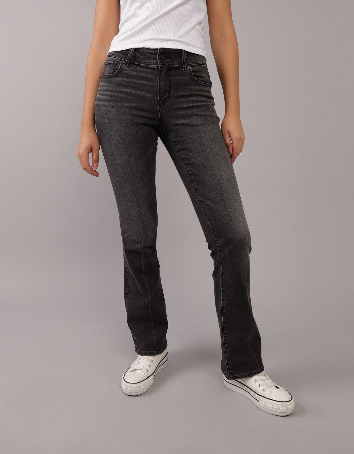 Jean Negro Jeans Anchos Para Mujer BogotÃ¡ Jeans Tiro Bajo Para