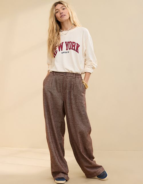 Pantalón Tiro Alto Mujer Aerie