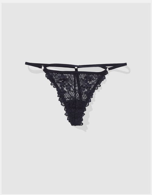 Tanga Hilo con Encaje Show Off de Aerie