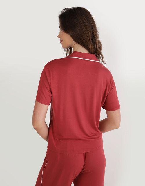 Camiseta de pijama manga corta de mujer Aerie