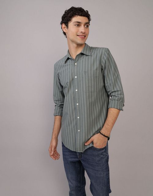 Camisa de Cuadros Manga Larga Hombre AE