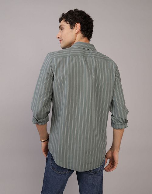 Camisa de Cuadros Manga Larga Hombre AE