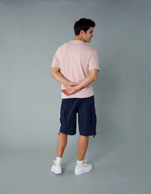 Camiseta Gráfica con Logotipo Elevado Ae