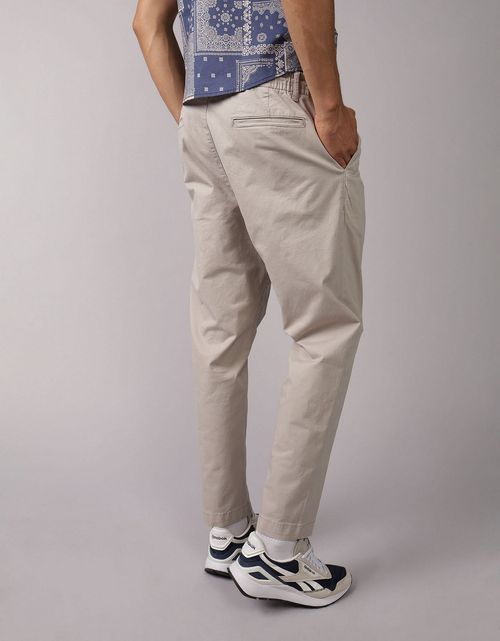 Pantalón atlético ajustado con pliegues Ae Flex de tiro alto.