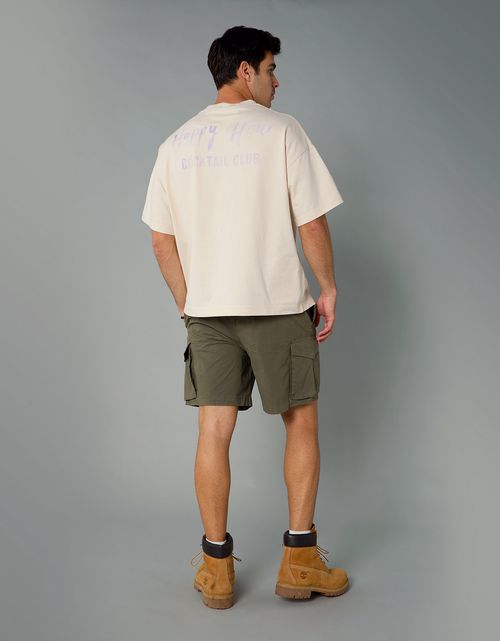 Camiseta Gráfica de Destino Ae Boxy