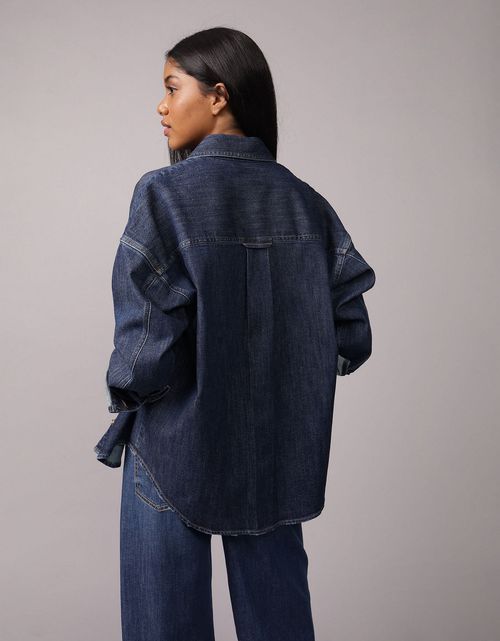 Camisa Oversized Manga Larga Ae