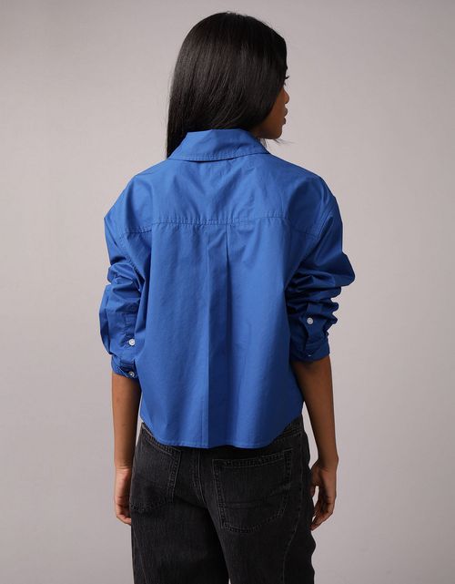Camisa Abotonada Perfecta Recortada Ae